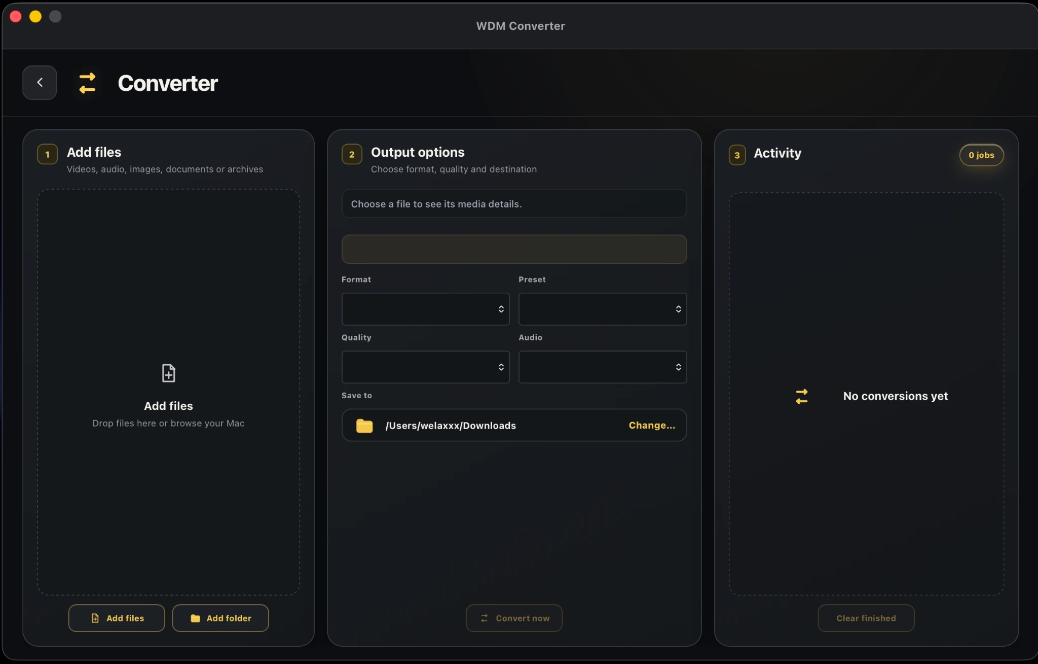 WDM 2.0 Converter
