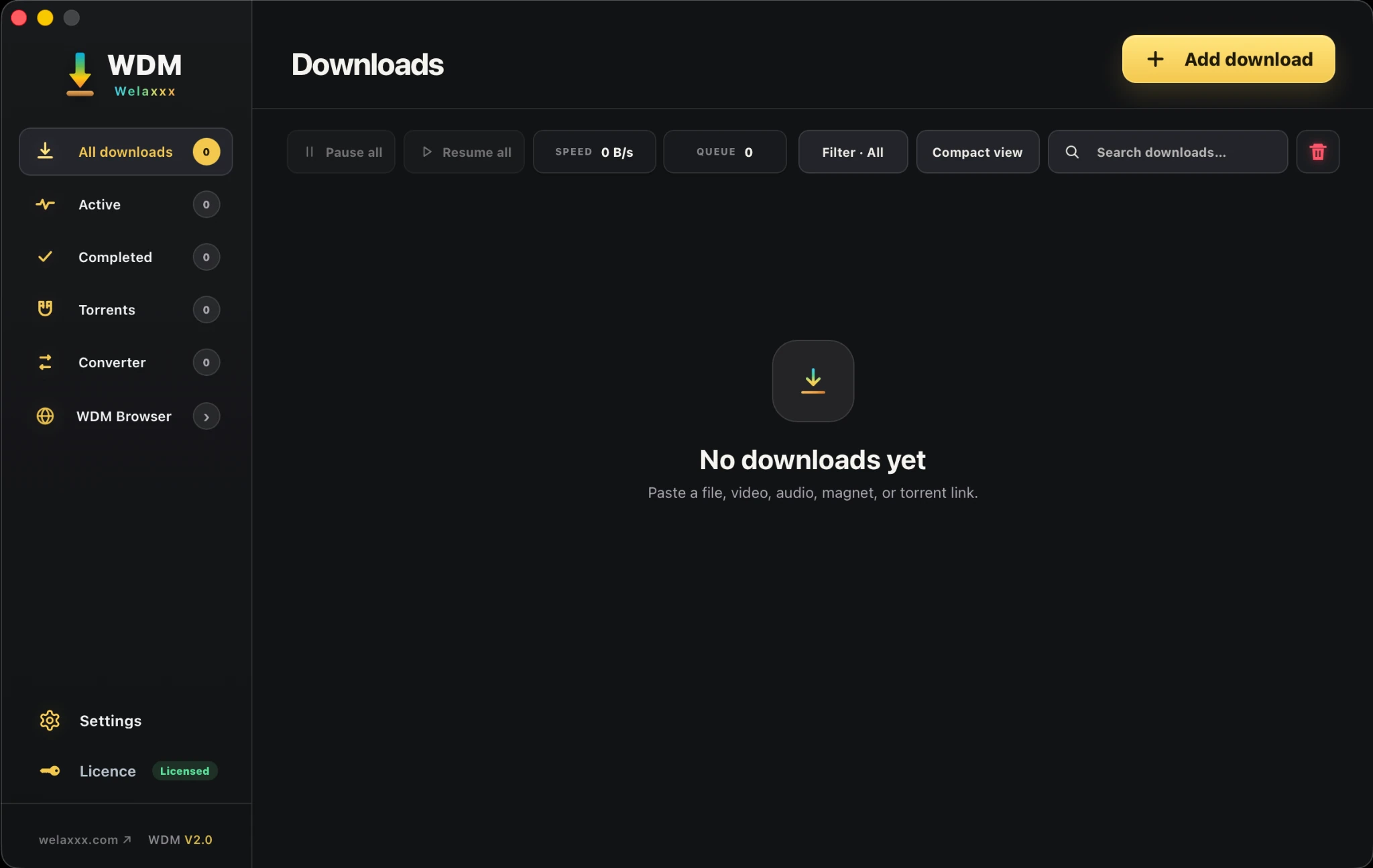 WDM for macOS